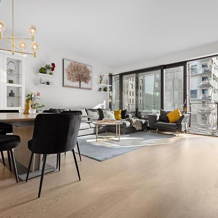 Spacious Modern 2Br Apartment At Central Oslo Barcode Luaran gambar