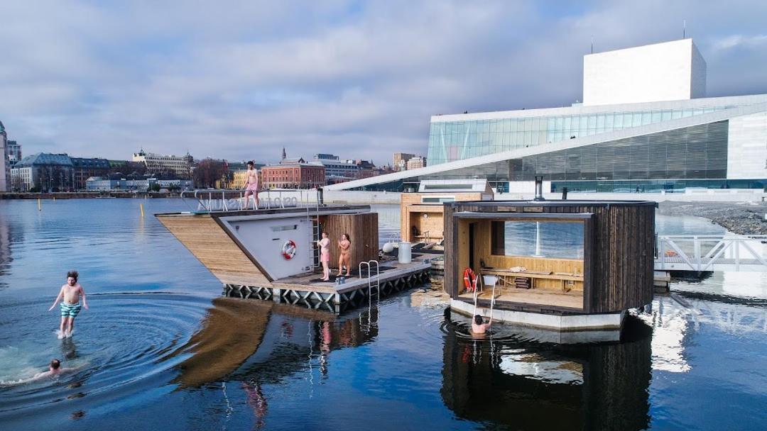 Spacious Modern 2Br Apartment At Central Oslo Barcode Luaran gambar