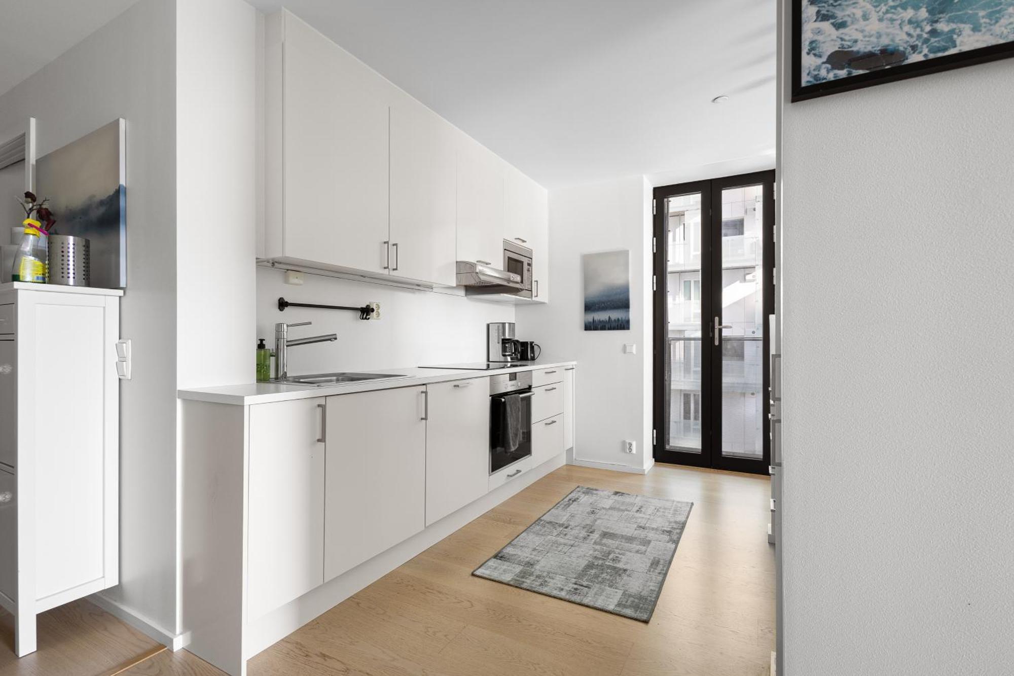 Spacious Modern 2Br Apartment At Central Oslo Barcode Luaran gambar