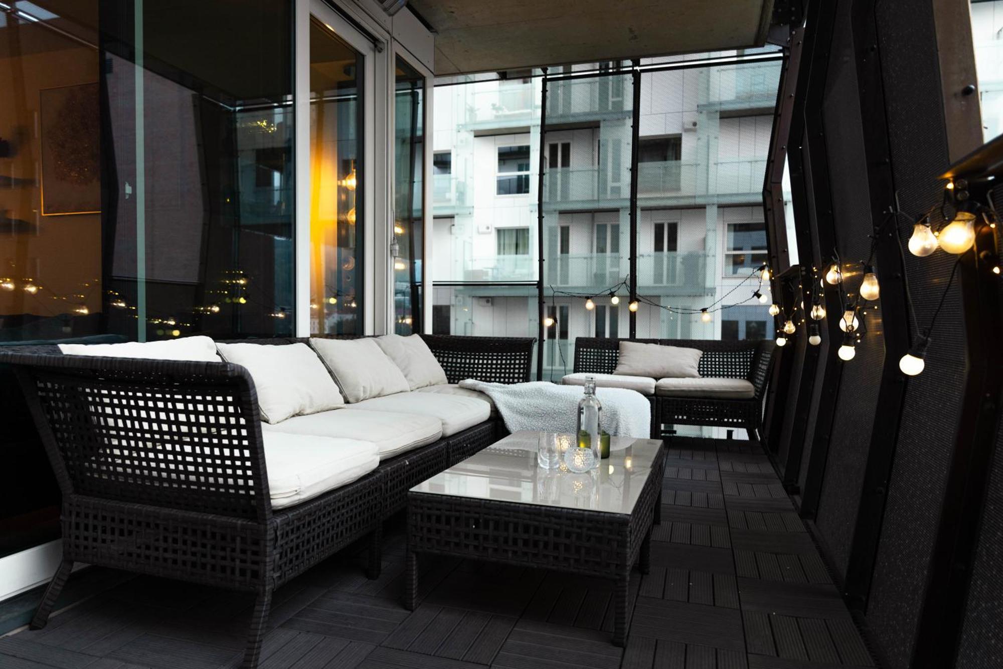 Spacious Modern 2Br Apartment At Central Oslo Barcode Luaran gambar