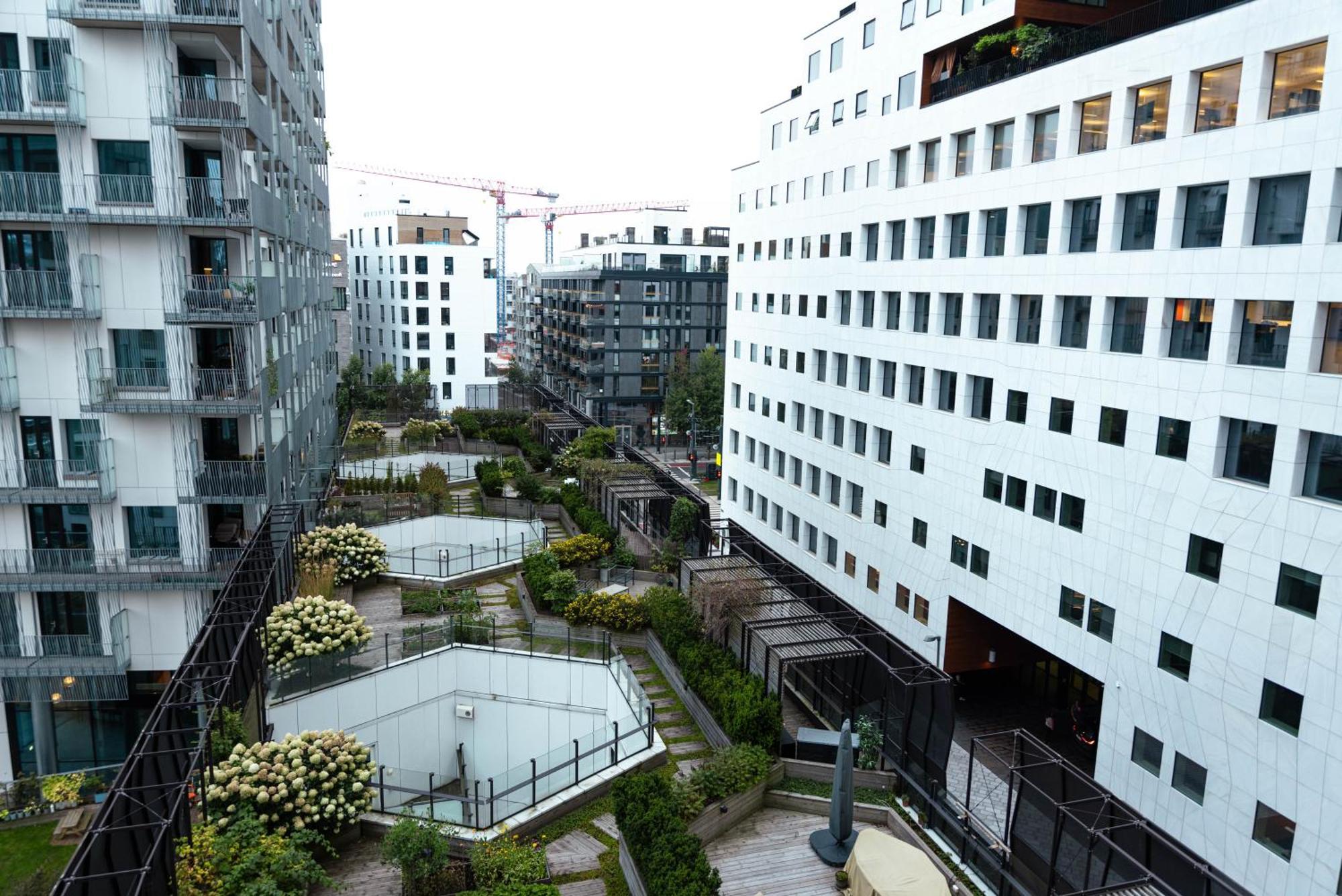 Spacious Modern 2Br Apartment At Central Oslo Barcode Luaran gambar